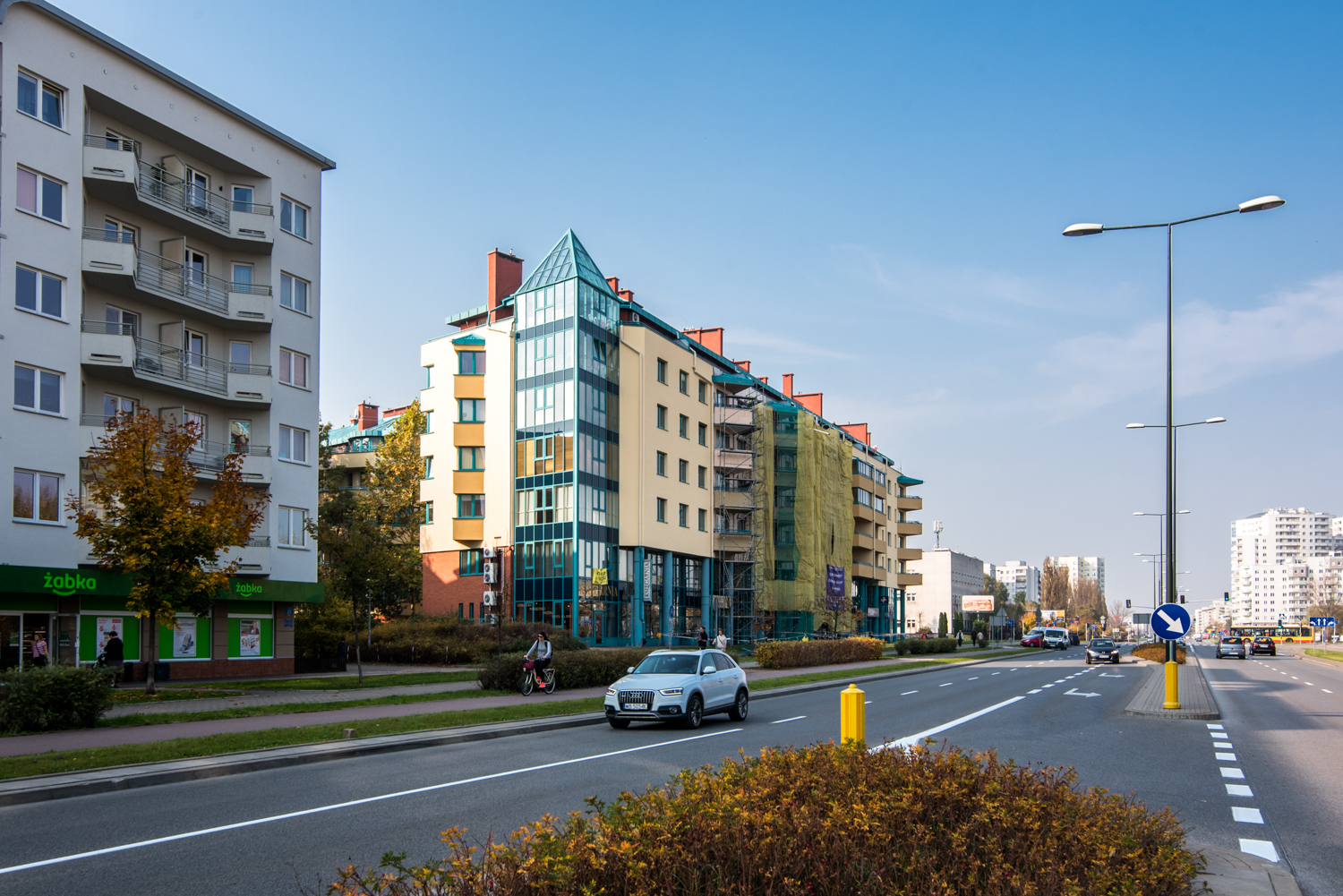 Zdjęcie architektury budynku Budynki mieszkalno-usługowe